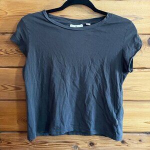 Cheap Monday Grey High Neck Classic T Shirt Size: XS